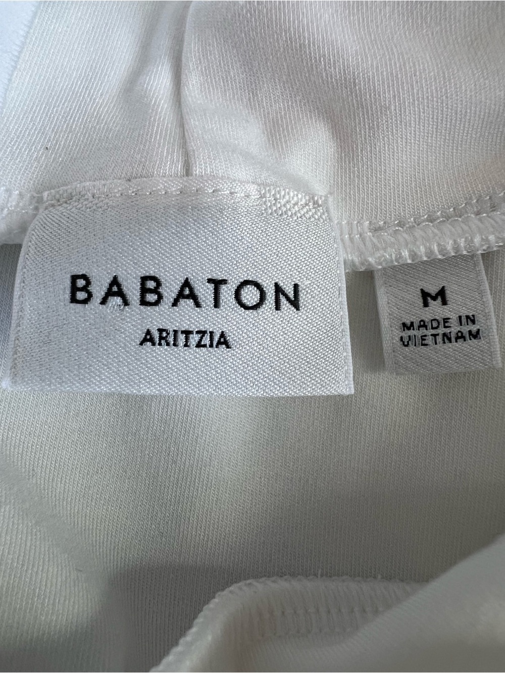 ARITZIA Babaton Location Sleeveless White Turtleneck Top Women’s Medium - Picture 8 of 8